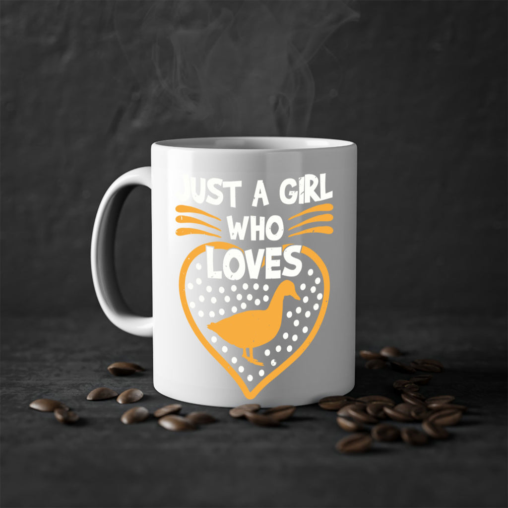 Just A Girl Who Loves Duck Style 34#- duck-Mug / Coffee Cup
