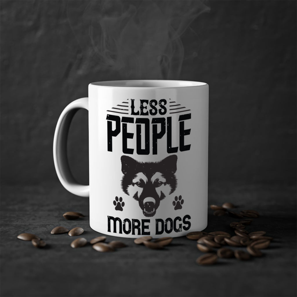 Less People More Dogs Style 179#- Dog-Mug / Coffee Cup