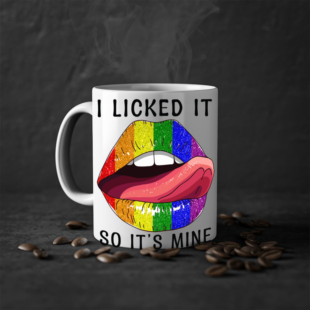 Lgbtq I Licked It So ItS Mine Pride Png 19#- lgbt-Mug / Coffee Cup