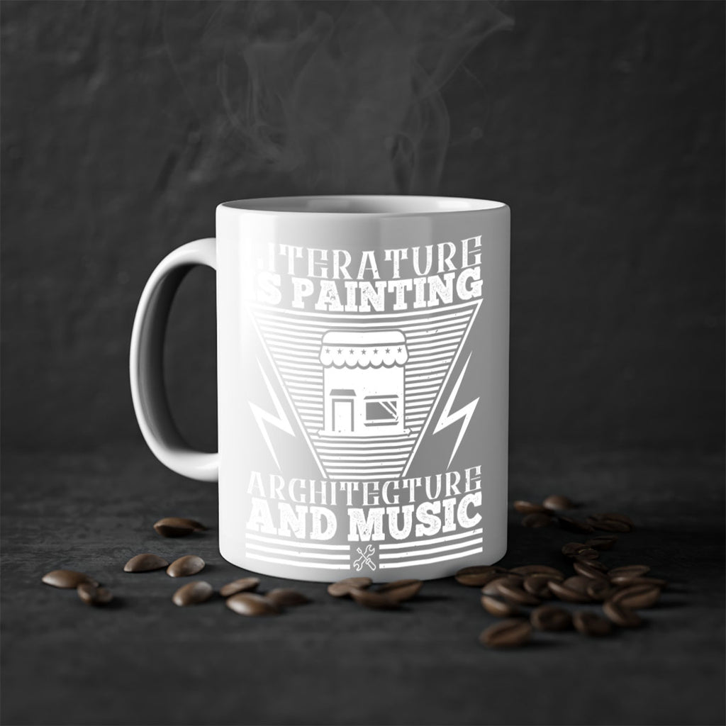 Literature is painting architecture and music Style 25#- Architect-Mug / Coffee Cup