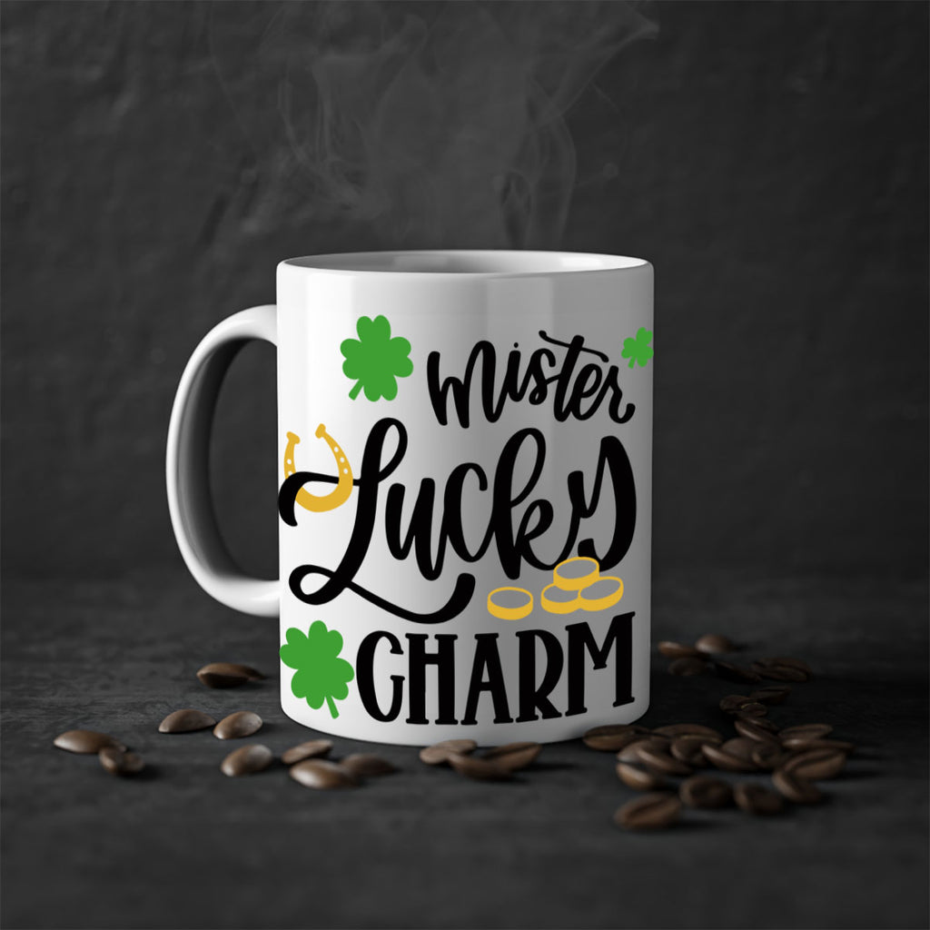Mister Lucky Charm Style 46#- St Patricks Day-Mug / Coffee Cup