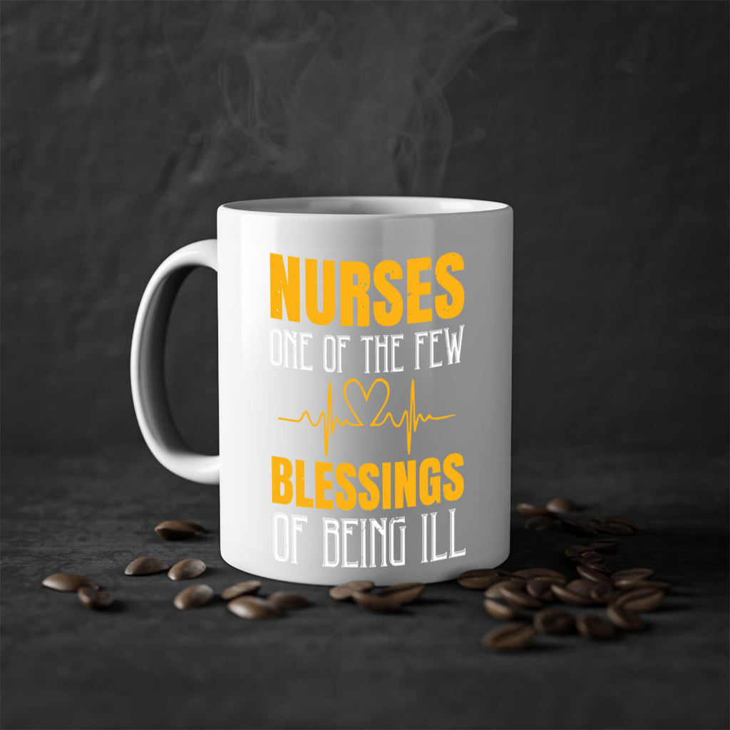 Nurses — one of the few blessings of being ill Style 278#- nurse-Mug / Coffee Cup