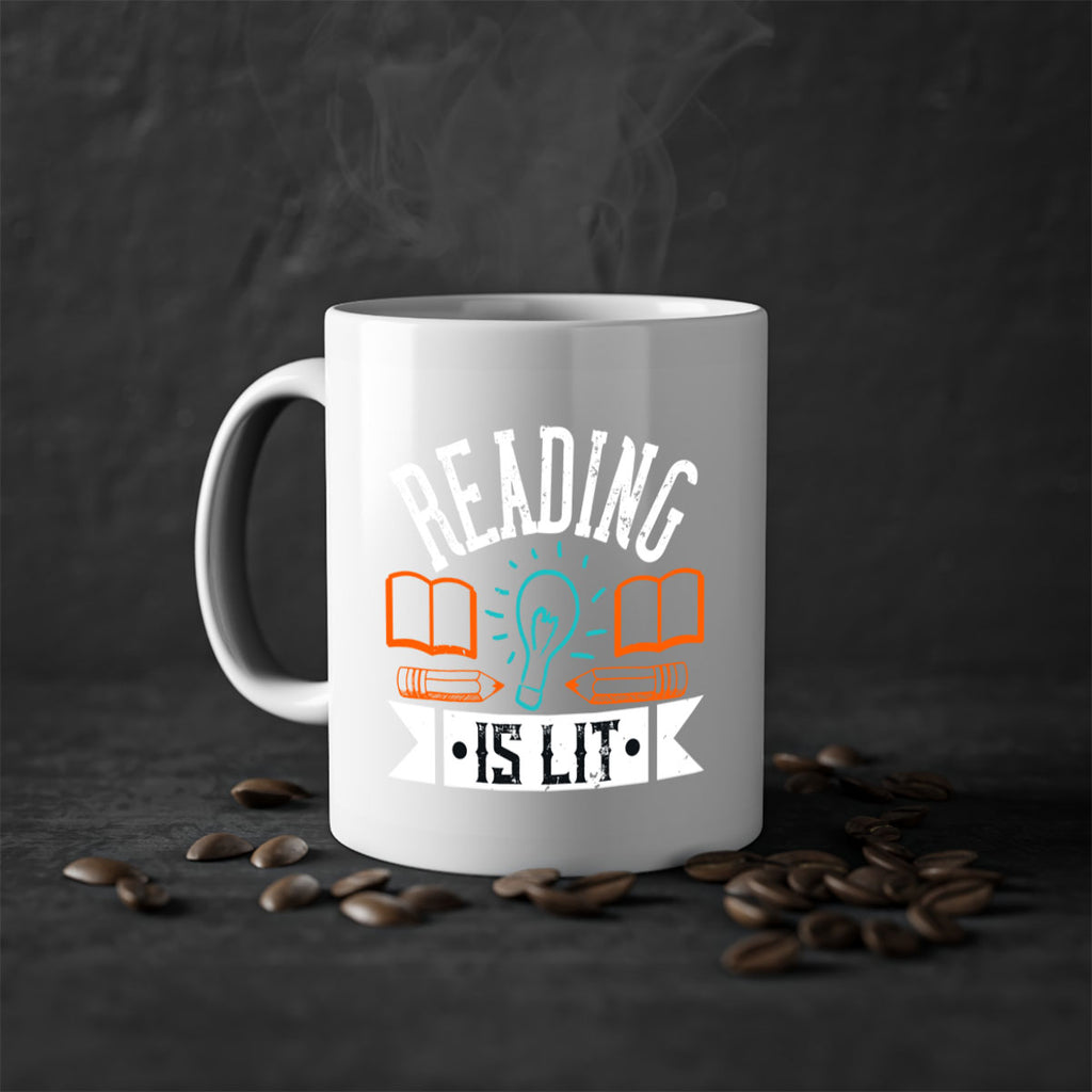 Reading is lit Style 24#- teacher-Mug / Coffee Cup
