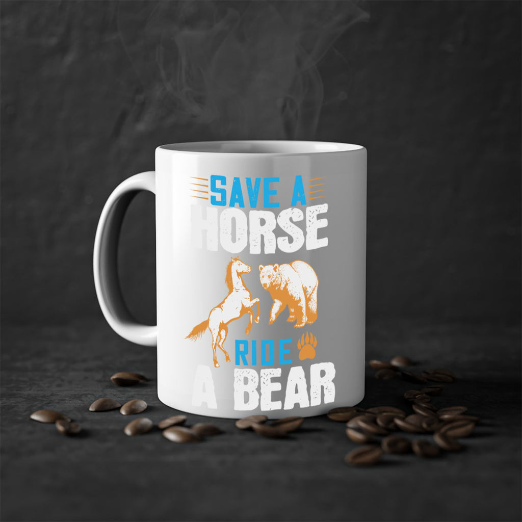 Save a horse, ride a bear 27#- bear-Mug / Coffee Cup