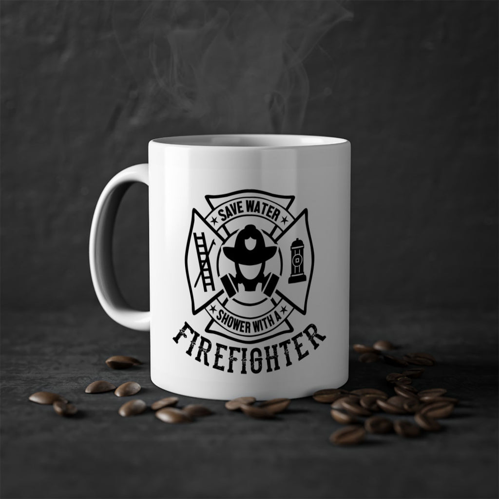 Save water Style 34#- fire fighter-Mug / Coffee Cup