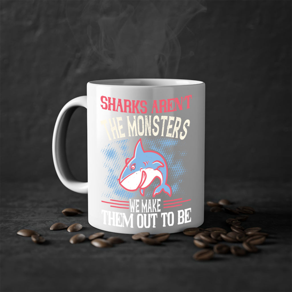 Sharks aren’t the monsters we make them out to be Style 24#- Shark-Fish-Mug / Coffee Cup