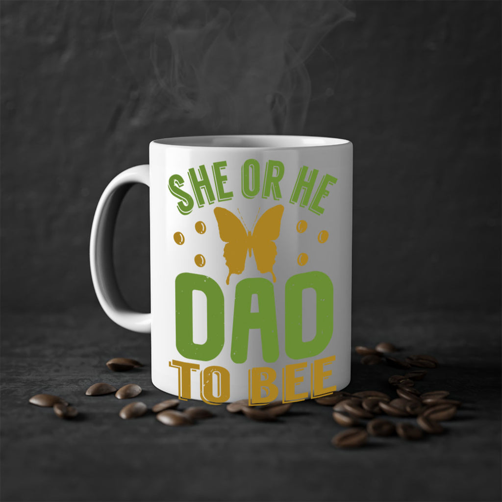 She or He Dad to bee Style 172#- baby2-Mug / Coffee Cup