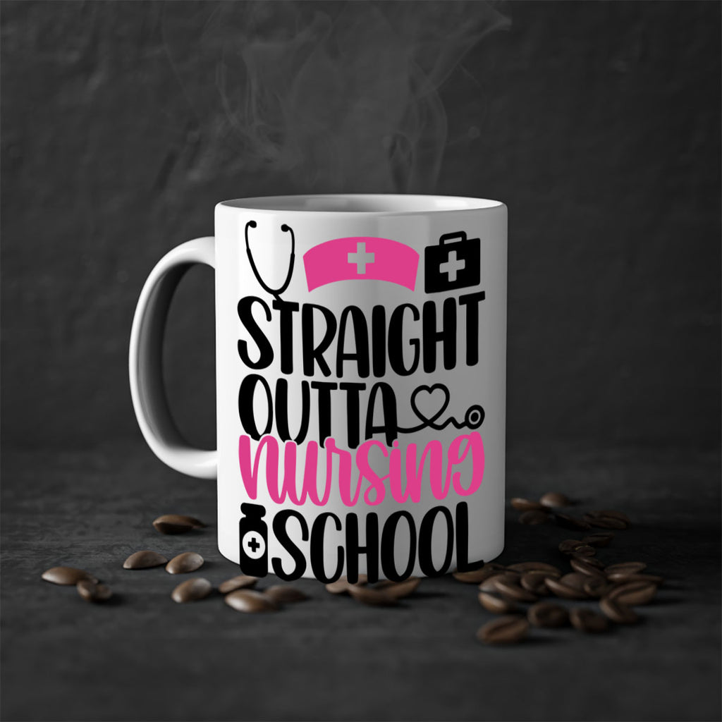 Straight Outta Nursing Style Style 26#- nurse-Mug / Coffee Cup