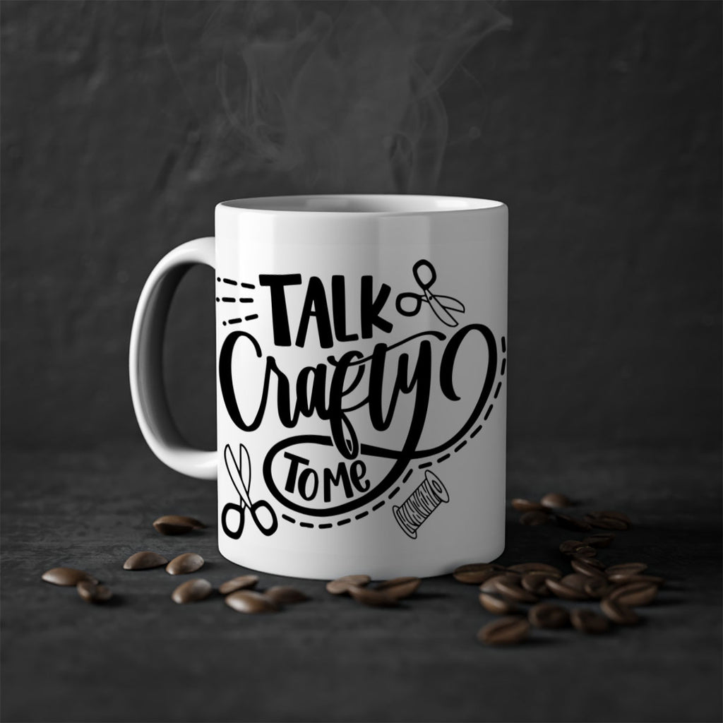 Talk Crafty Tome 7#- crafting-Mug / Coffee Cup