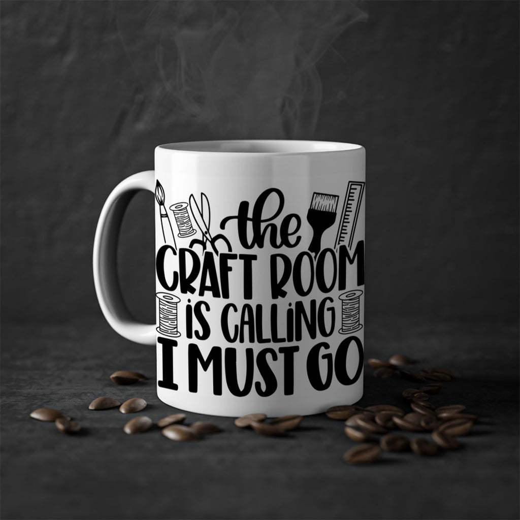 The Craft Room Is Calling 6#- crafting-Mug / Coffee Cup