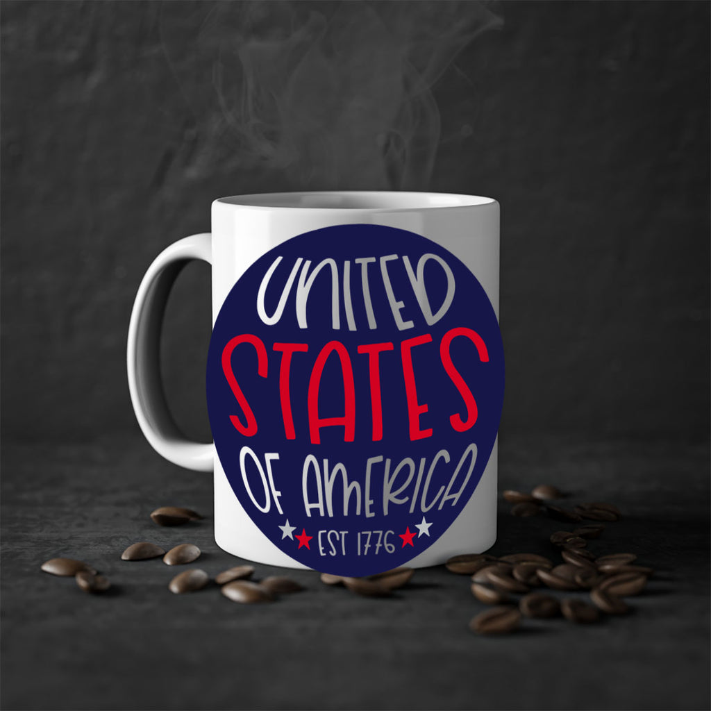 United States Of America Est Style 176#- 4th Of July-Mug / Coffee Cup