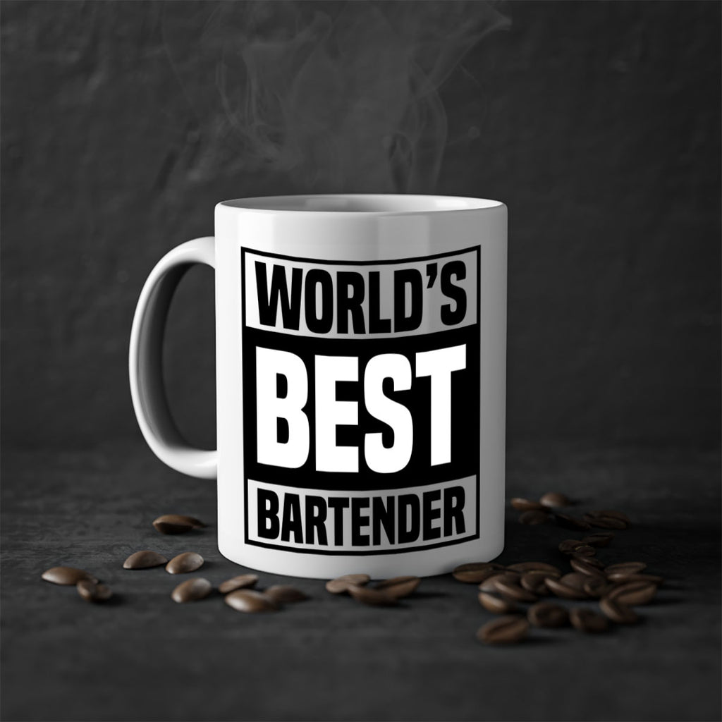Worlds best Style 8#- bartender-Mug / Coffee Cup