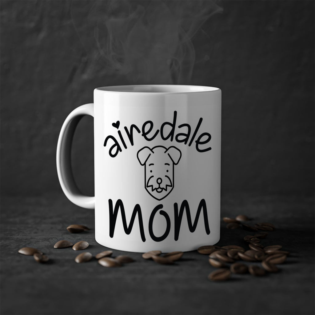 airedale mom 224#- mom-Mug / Coffee Cup