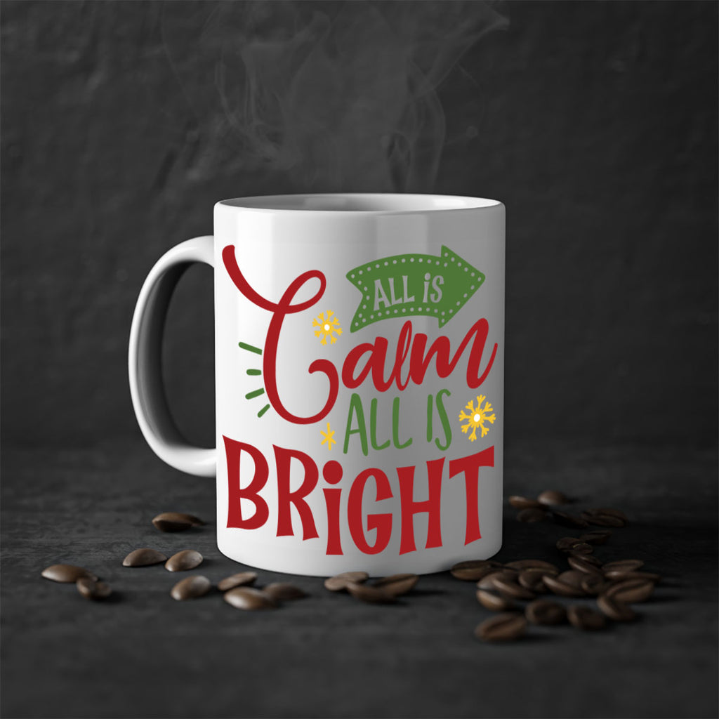 all is calm all is bright style 48#- christmas-Mug / Coffee Cup