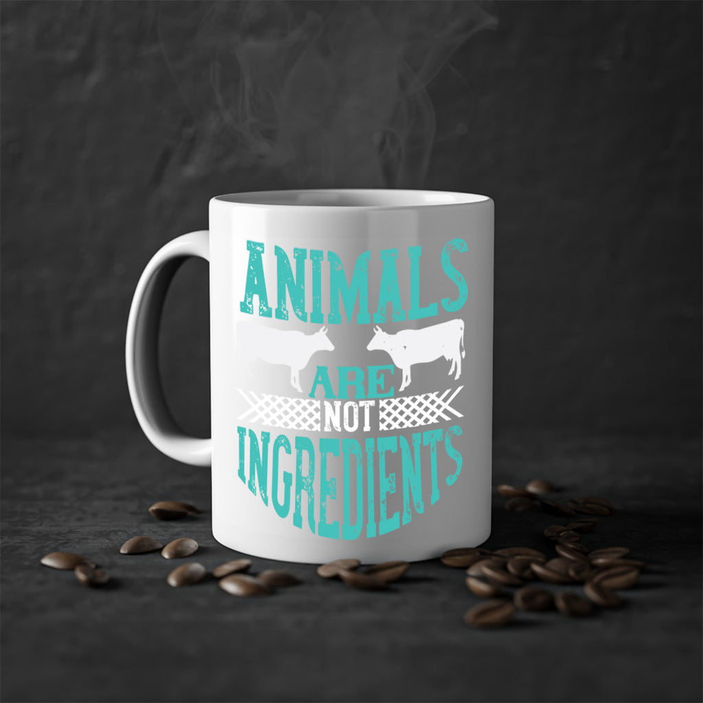 animals are not ingredients 103#- vegan-Mug / Coffee Cup