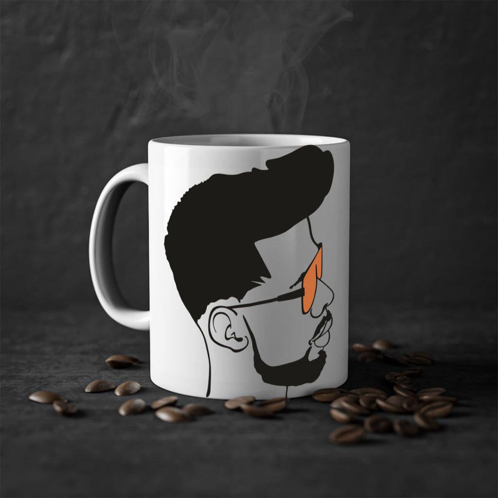 beardman 50#- Black men - Boys-Mug / Coffee Cup