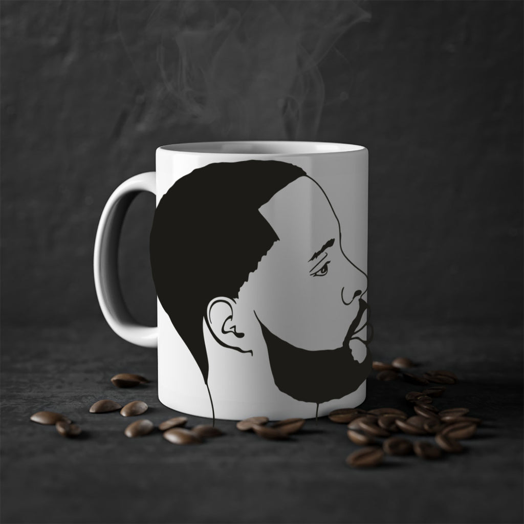 beardman 54#- Black men - Boys-Mug / Coffee Cup