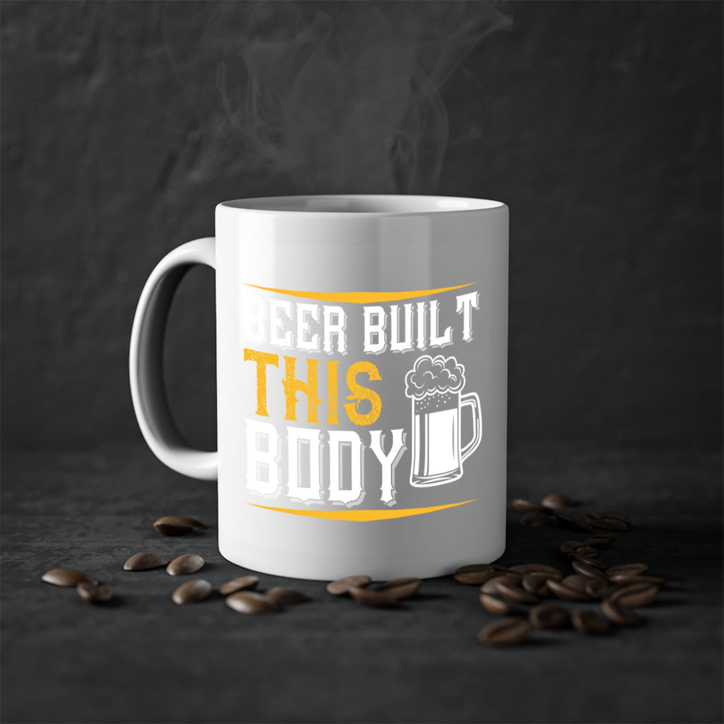 beer built this body 110#- beer-Mug / Coffee Cup