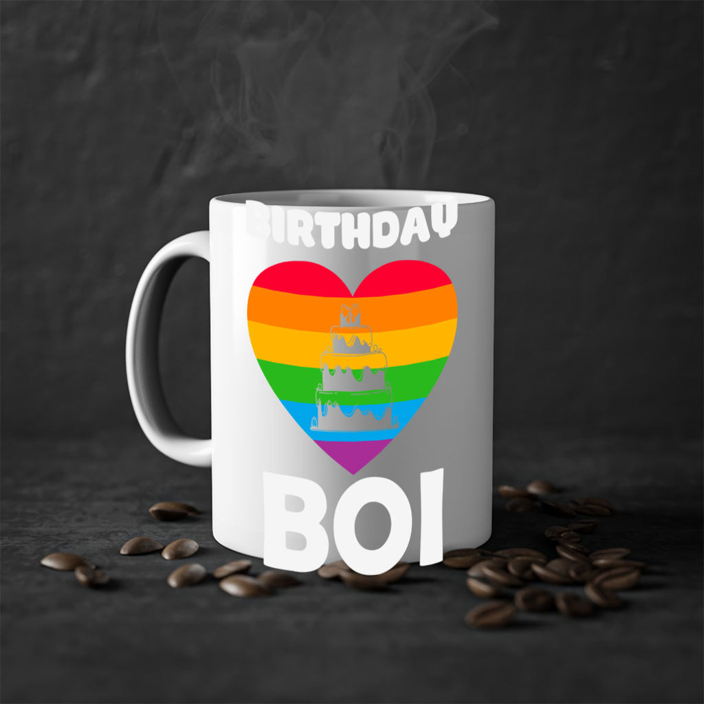 birthday boi lgbt pride happy lgbt 156#- lgbt-Mug / Coffee Cup