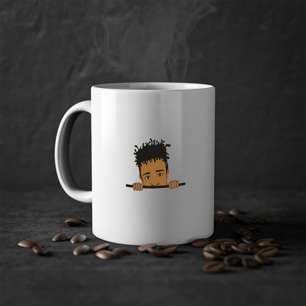 black boy 6#- Black men - Boys-Mug / Coffee Cup