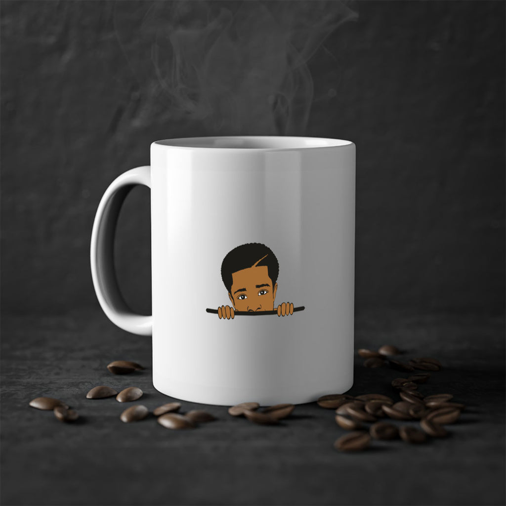 black boy 7#- Black men - Boys-Mug / Coffee Cup