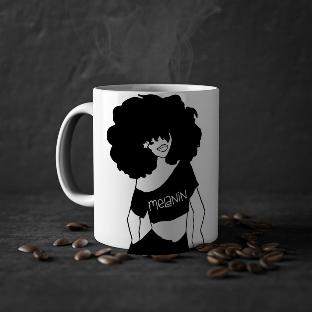 black girl meanin 19#- Black women - Girls-Mug / Coffee Cup
