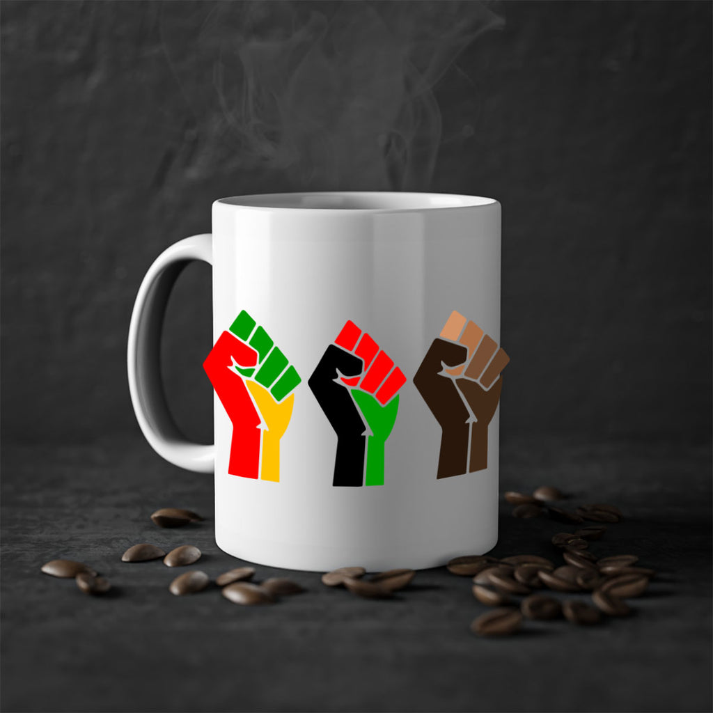 black power fists 196#- black words - phrases-Mug / Coffee Cup