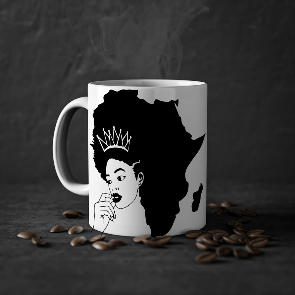 black women - queen 23#- Black women - Girls-Mug / Coffee Cup