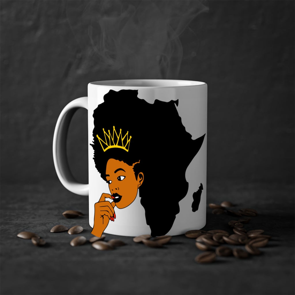 black women - queen 24#- Black women - Girls-Mug / Coffee Cup