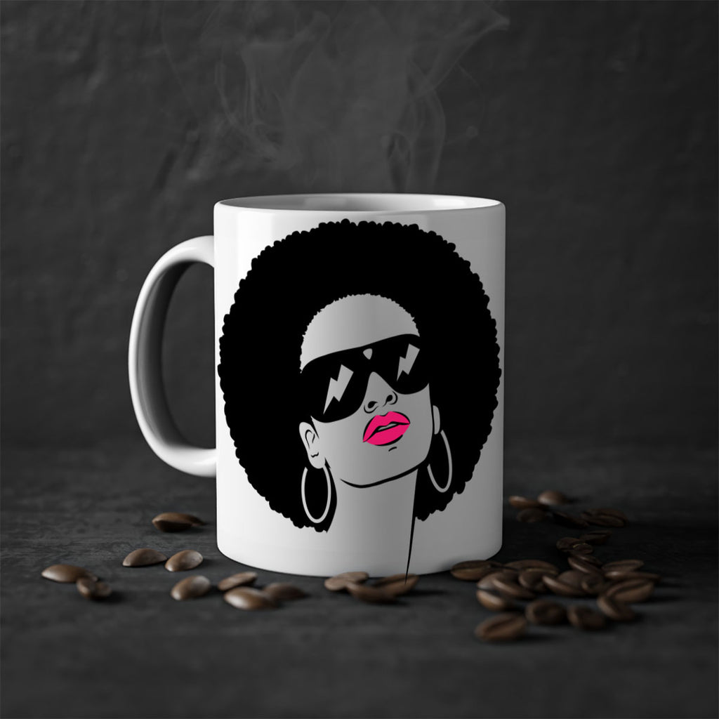 black women - queen 66#- Black women - Girls-Mug / Coffee Cup