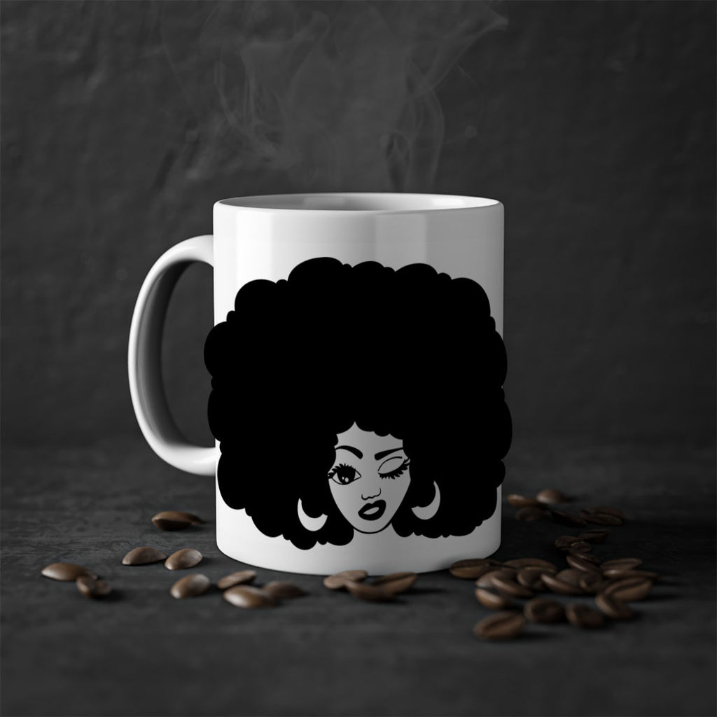 black women - queen 74#- Black women - Girls-Mug / Coffee Cup