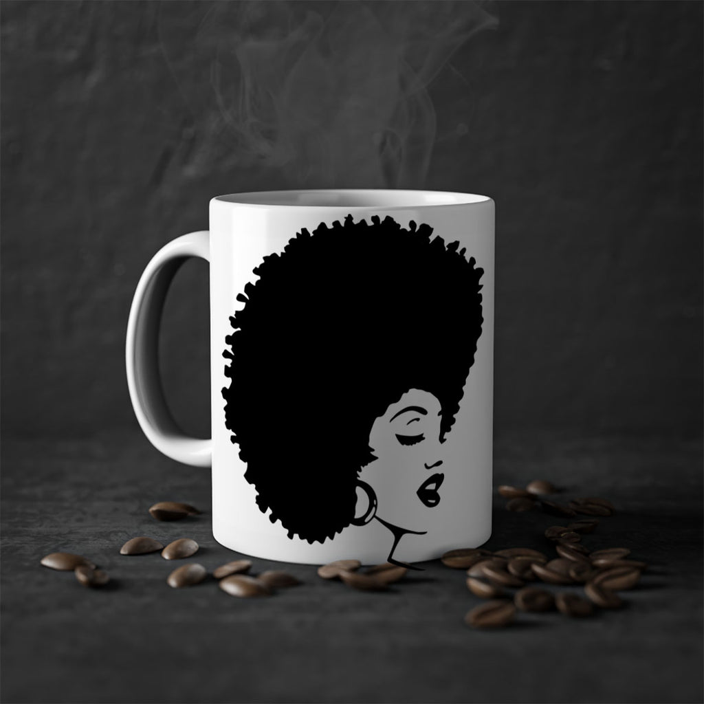 black women - queen 77#- Black women - Girls-Mug / Coffee Cup