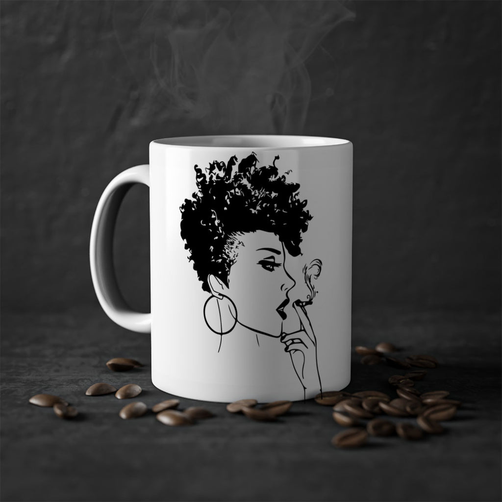 black women - queen 8#- Black women - Girls-Mug / Coffee Cup