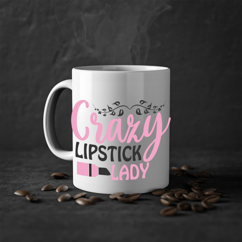 crazy lipstick lady Style 159#- makeup-Mug / Coffee Cup