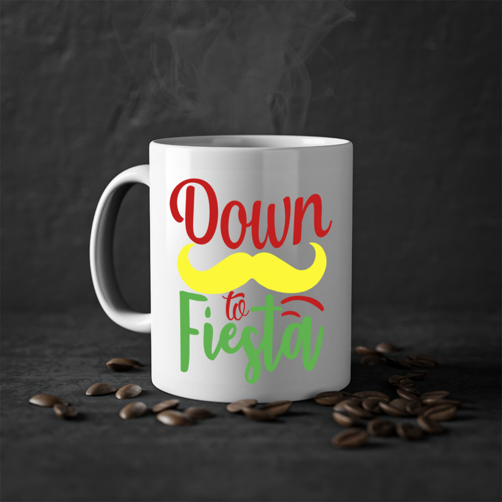 down to fiesta 3#- cinco de mayo-Mug / Coffee Cup