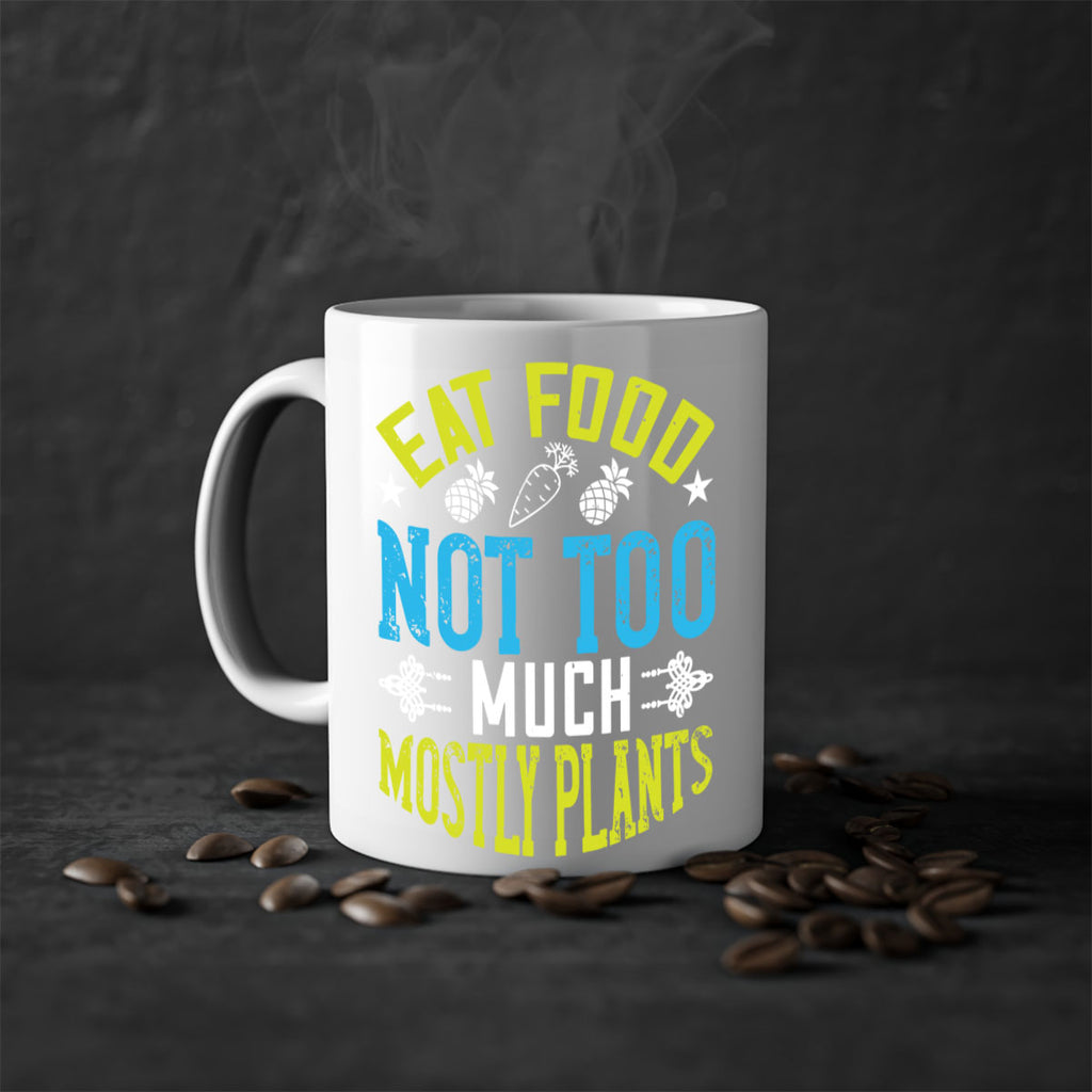 eat food not too much mostly plants 142#- vegan-Mug / Coffee Cup