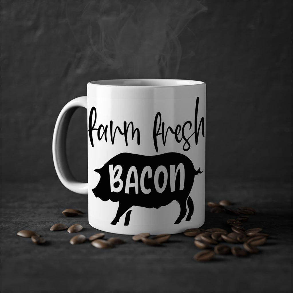 farm fresh bacon 107#- kitchen-Mug / Coffee Cup