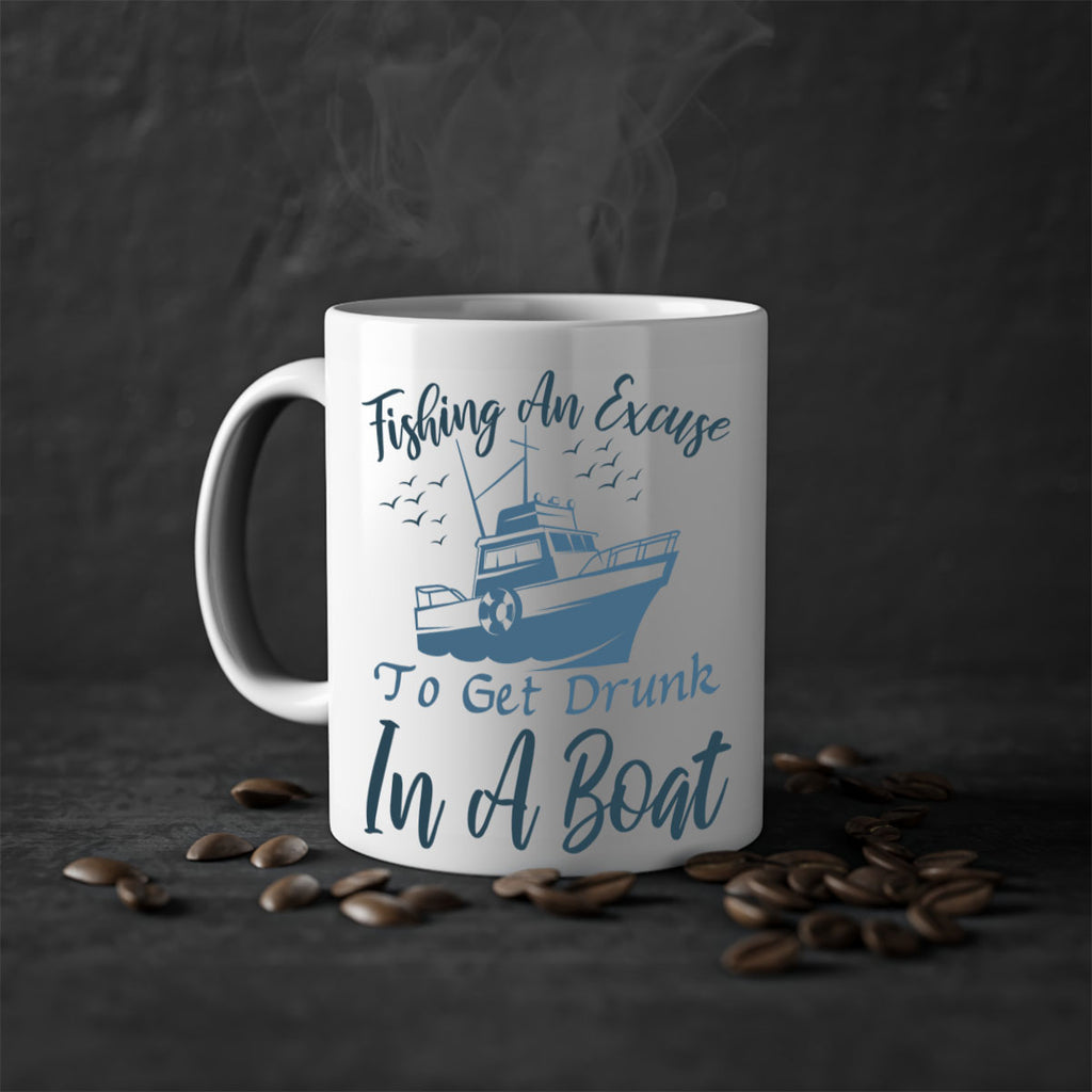 fishing an excuse 152#- fishing-Mug / Coffee Cup