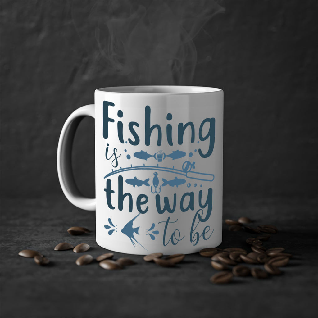 fishing the way 135#- fishing-Mug / Coffee Cup