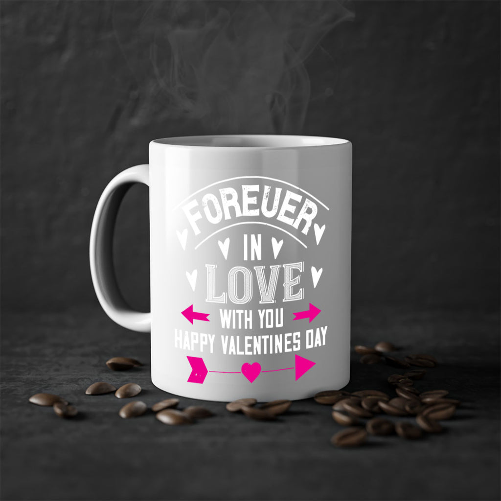 forever in love with you happy valentines day 62#- valentines day-Mug / Coffee Cup