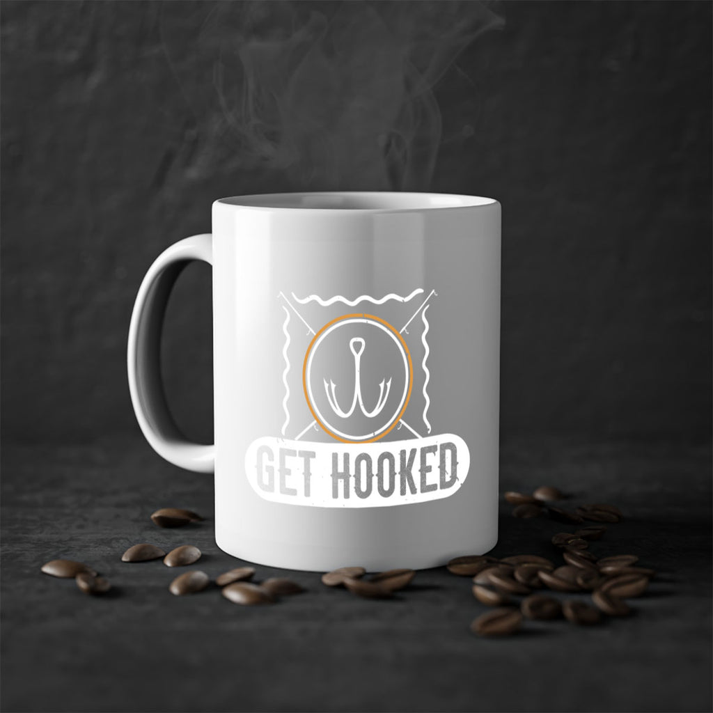 get hooked 264#- fishing-Mug / Coffee Cup