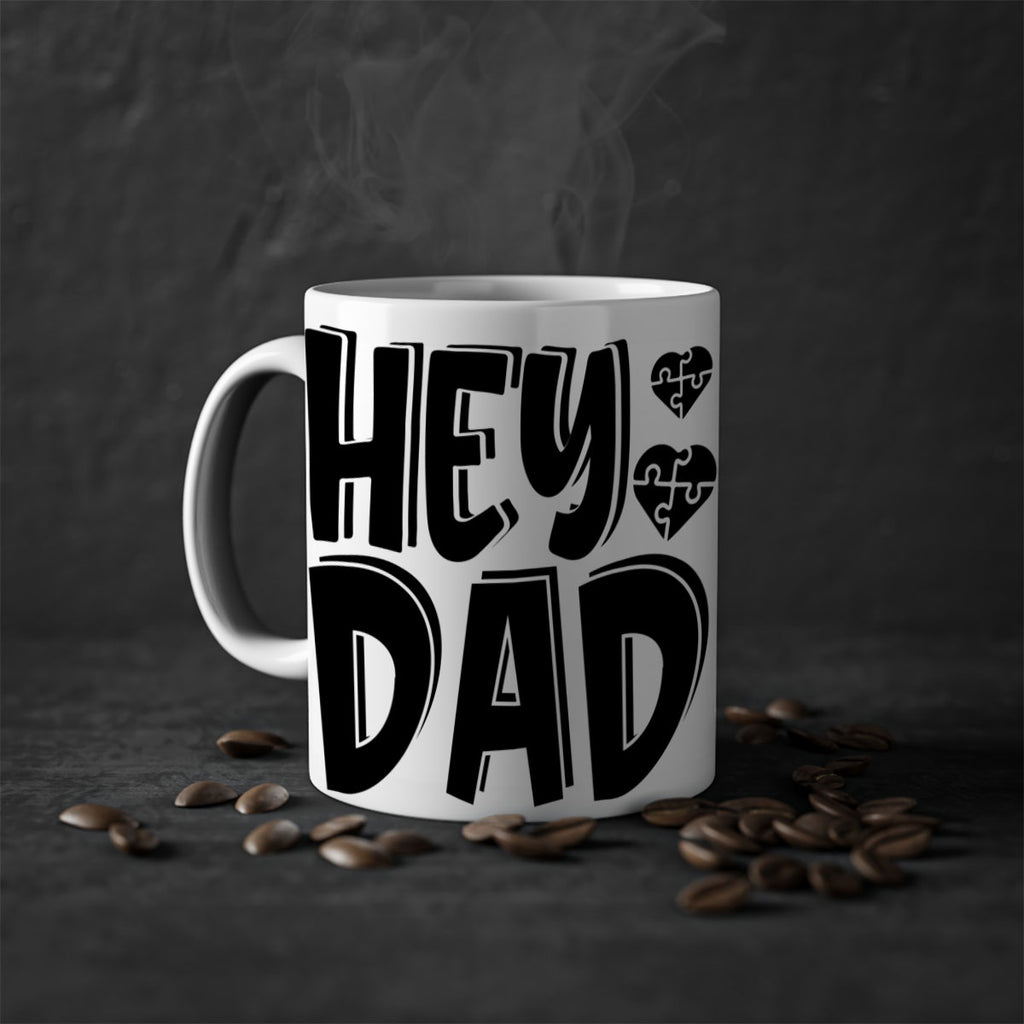 hey dad Style 15#- autism-Mug / Coffee Cup