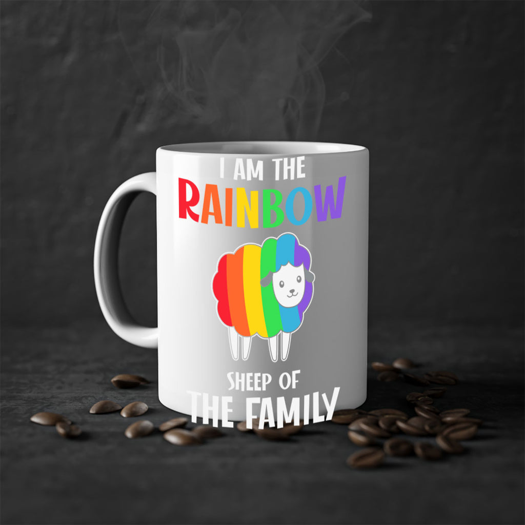 i am the rainbow sheep 129#- lgbt-Mug / Coffee Cup