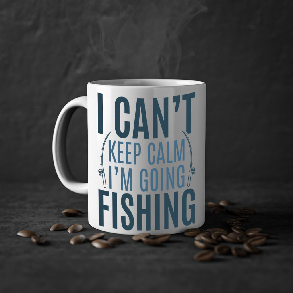 i cant keep calm 115#- fishing-Mug / Coffee Cup