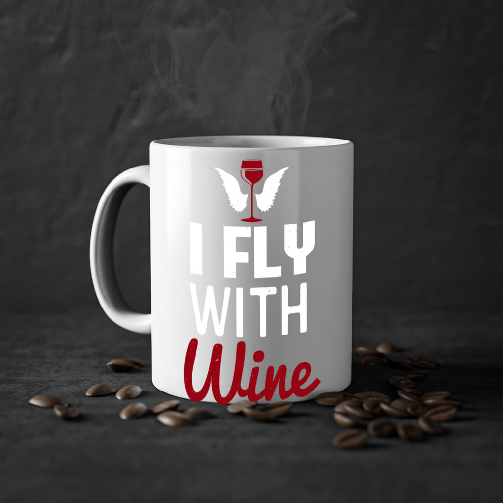 i fly with wine 212#- wine-Mug / Coffee Cup
