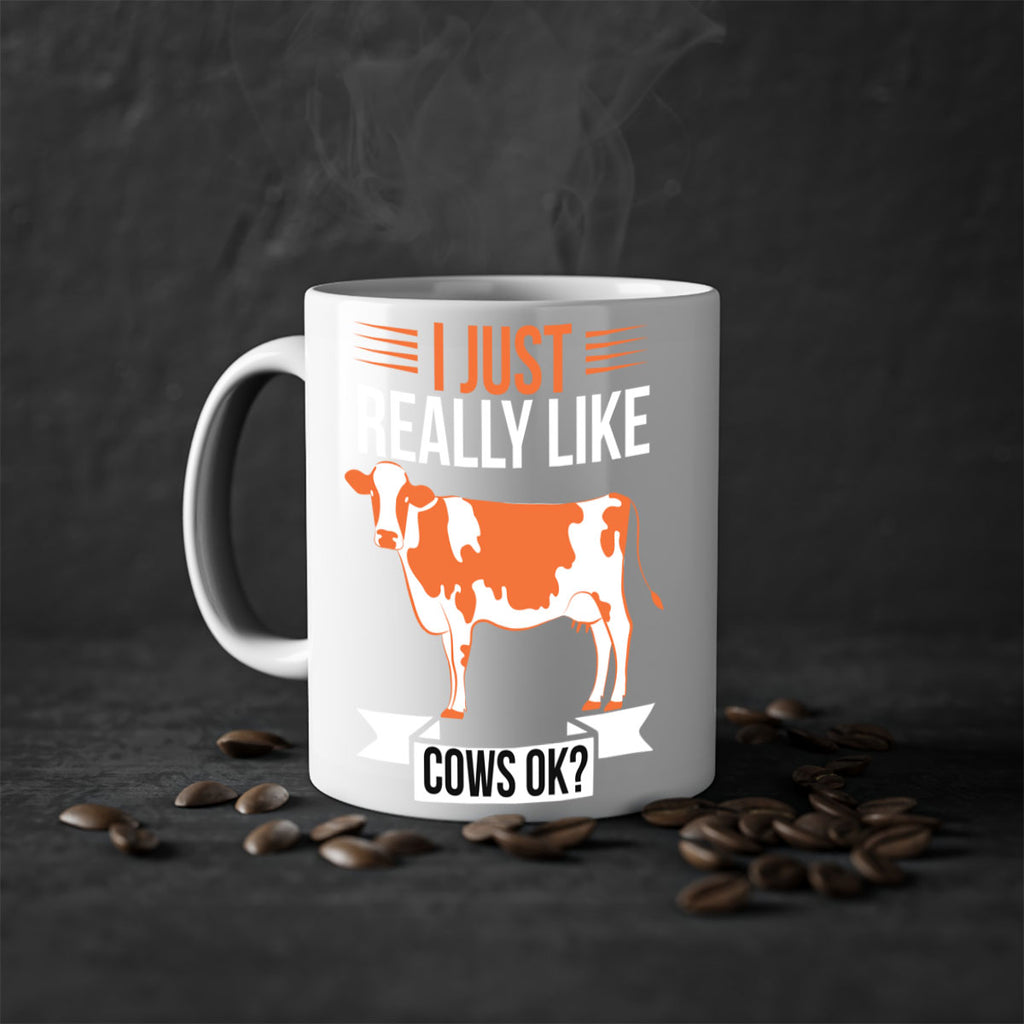 i just really like cows ok Style 3#- Cow-Mug / Coffee Cup