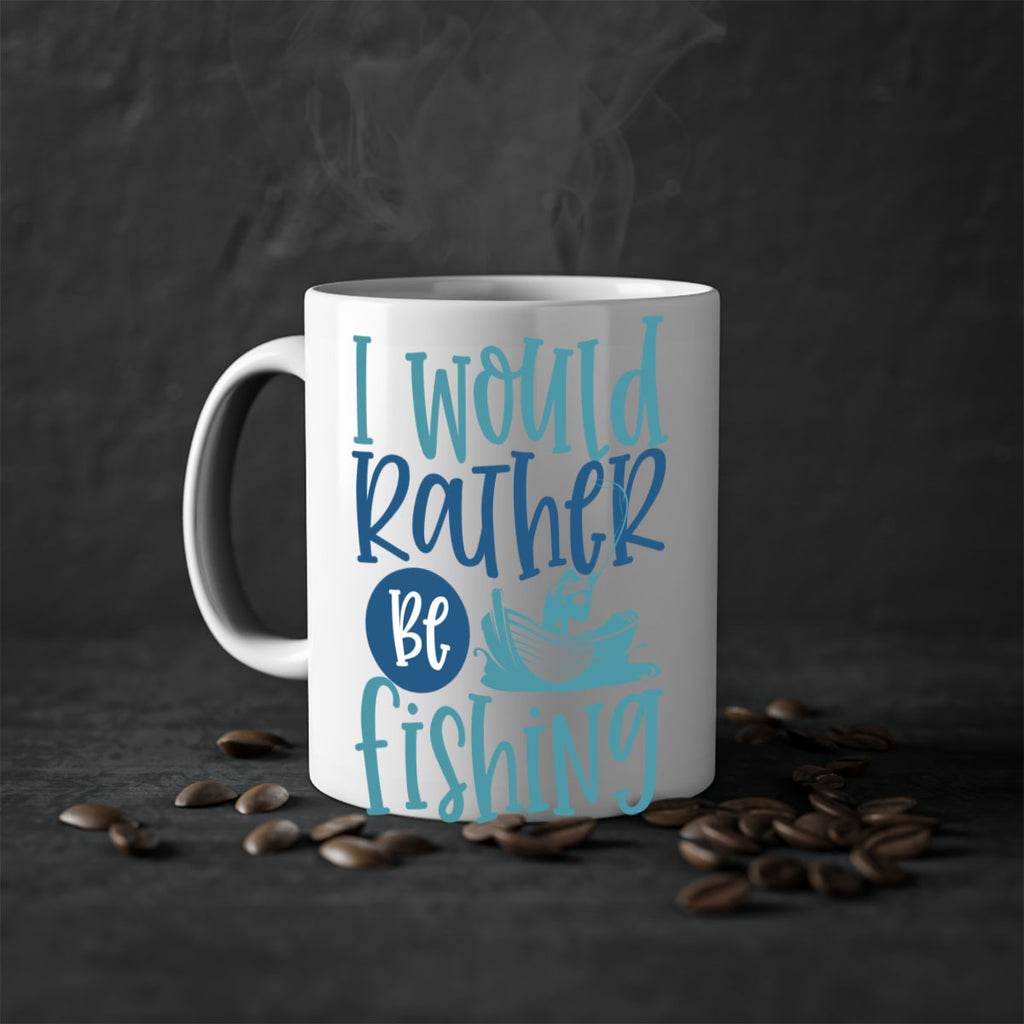 i would rather be fishing 211#- fishing-Mug / Coffee Cup