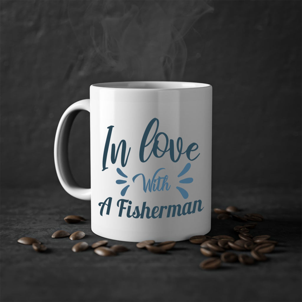 in love with 83#- fishing-Mug / Coffee Cup