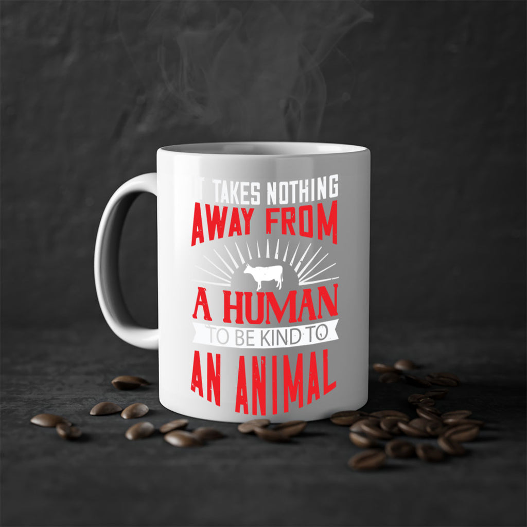 it takes nothing away from a human 37#- vegan-Mug / Coffee Cup