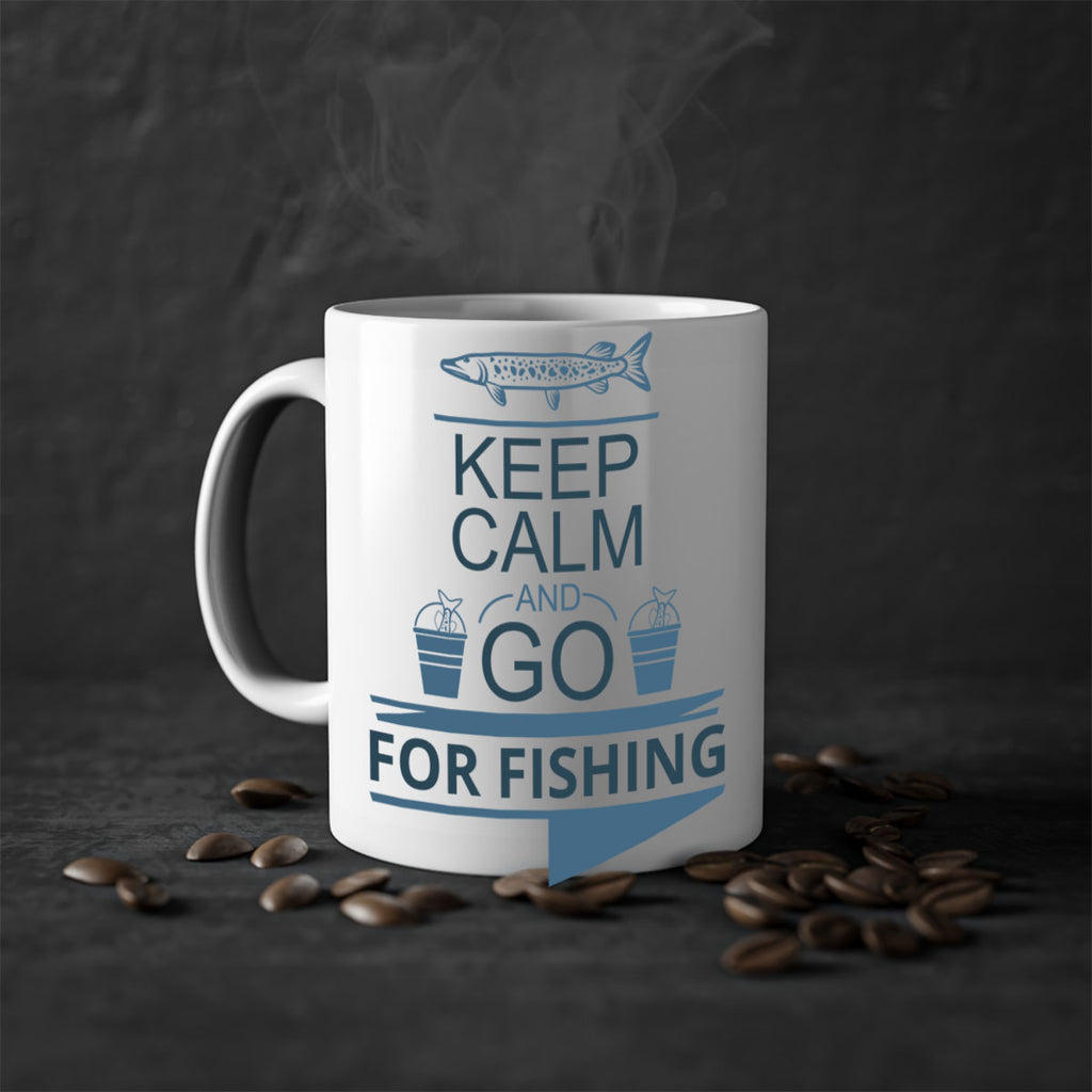 keep calm and go 67#- fishing-Mug / Coffee Cup